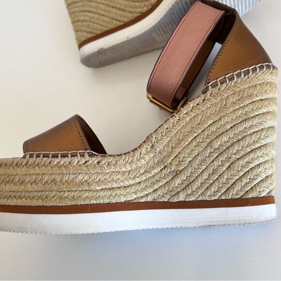 See by Chloe Bronze Glyn Espadrille Sandals - Picture 9 of 14